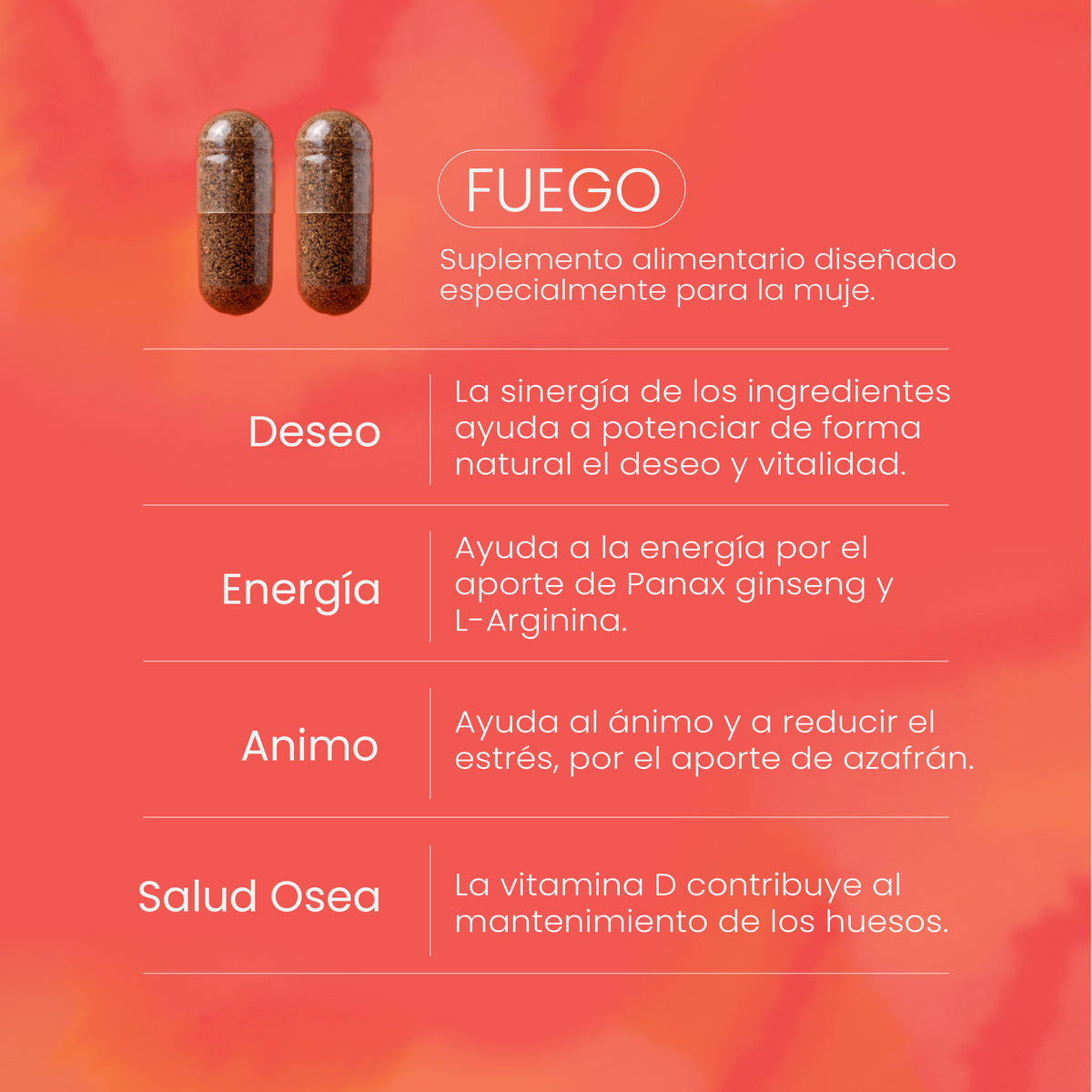 Fuego 60 Cápsulas